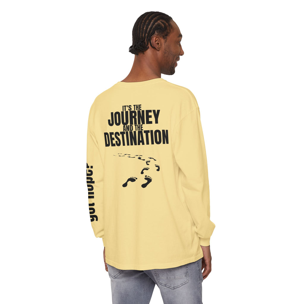 315 It’s the Journey Unisex Long Sleeve T-Shirt - Inspirational Casual Wear