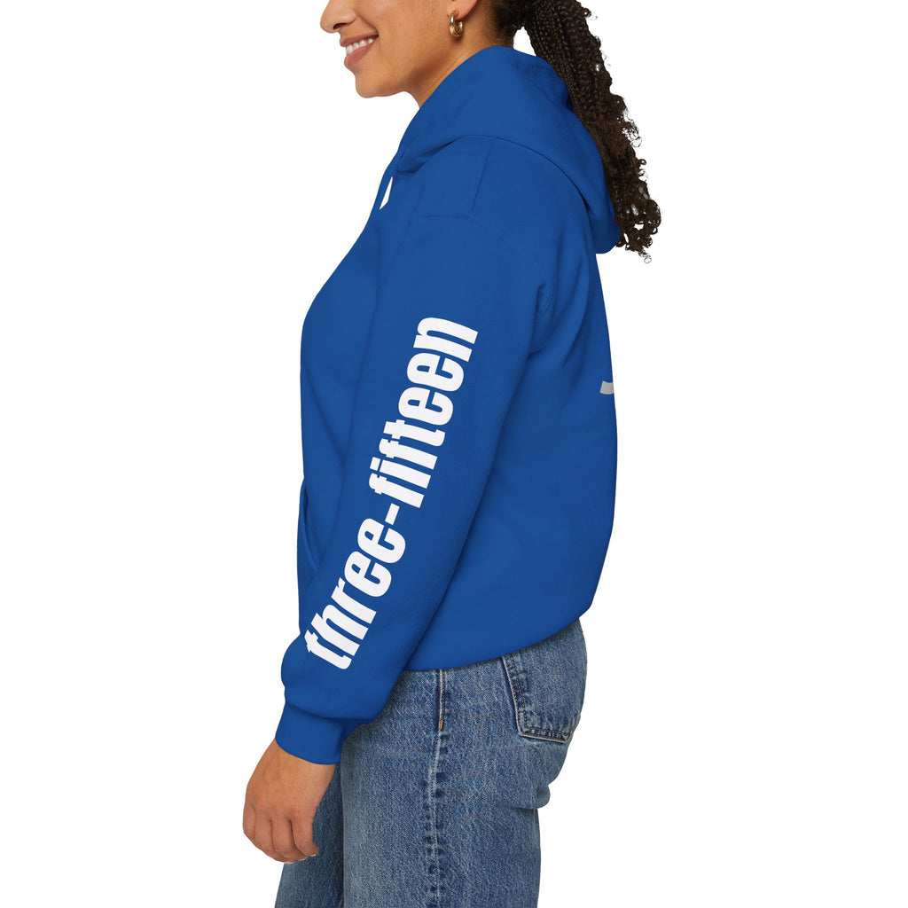 16 - Multi Color Printed Bold 315 Three Fifteen Inspirational Quote Hoodie - This Isn't The End Of My Story