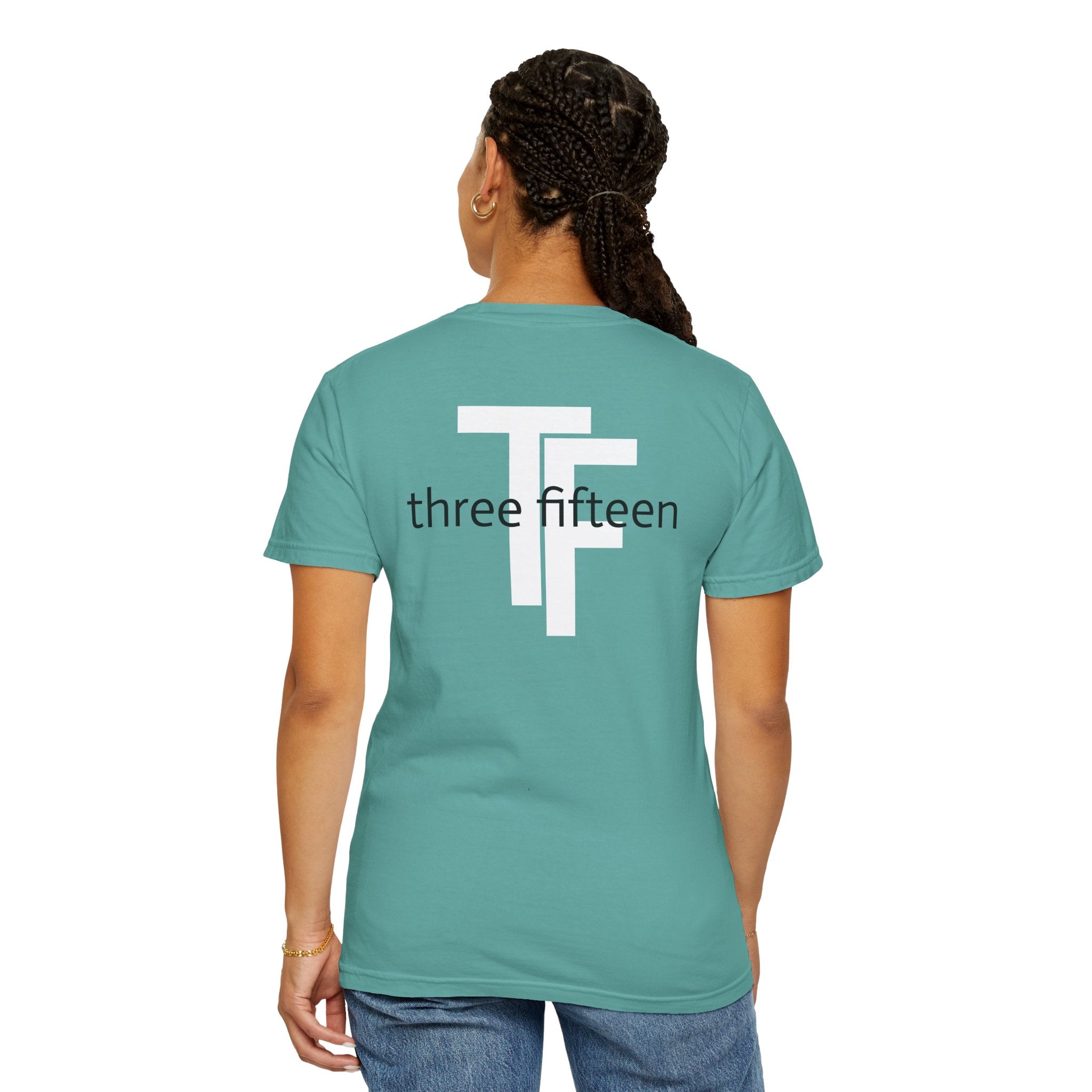 1 - Multi Colors TF Large Print T-Shirt