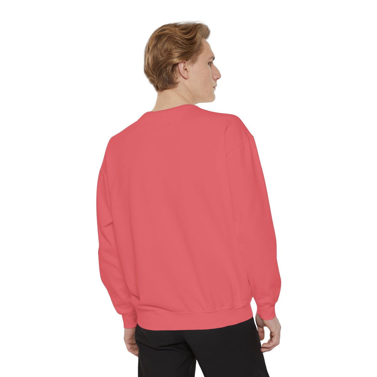 15 - Multi Color Hope Matters Embroidered Minimalist Logo Sweatshirt — White Crewneck Casual Pullover
