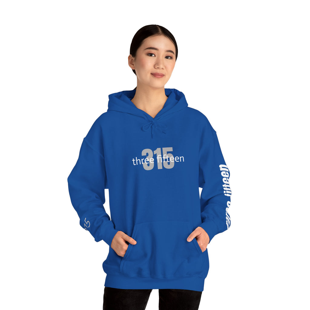 16 - Multi Color Printed Bold 315 Three Fifteen Inspirational Quote Hoodie - This Isn't The End Of My Story