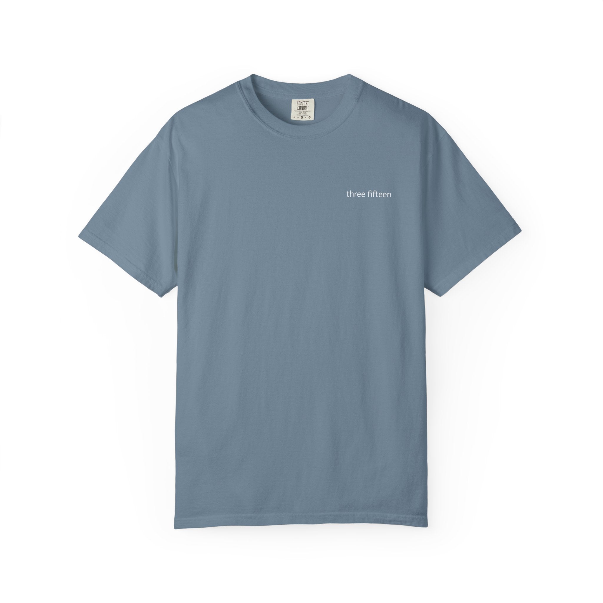 1 - Multi Colors Three Fifteen Basic Graphic T-Shirt