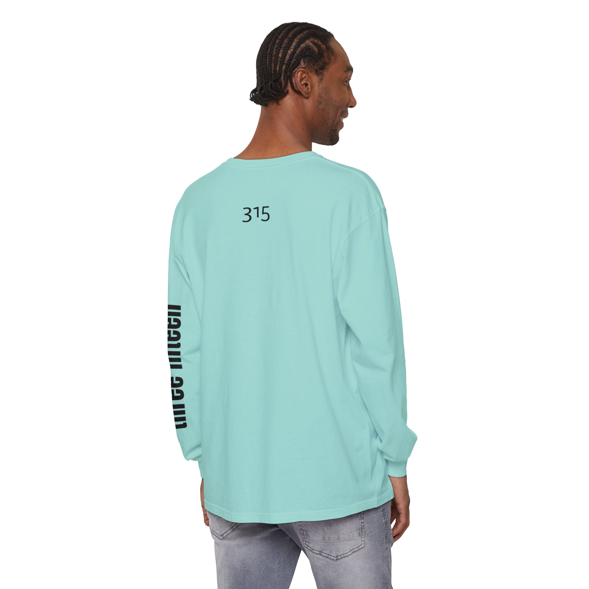 12 - Unisex Long Sleeve T-Shirt -Square 315 Inspirational Casual Wear