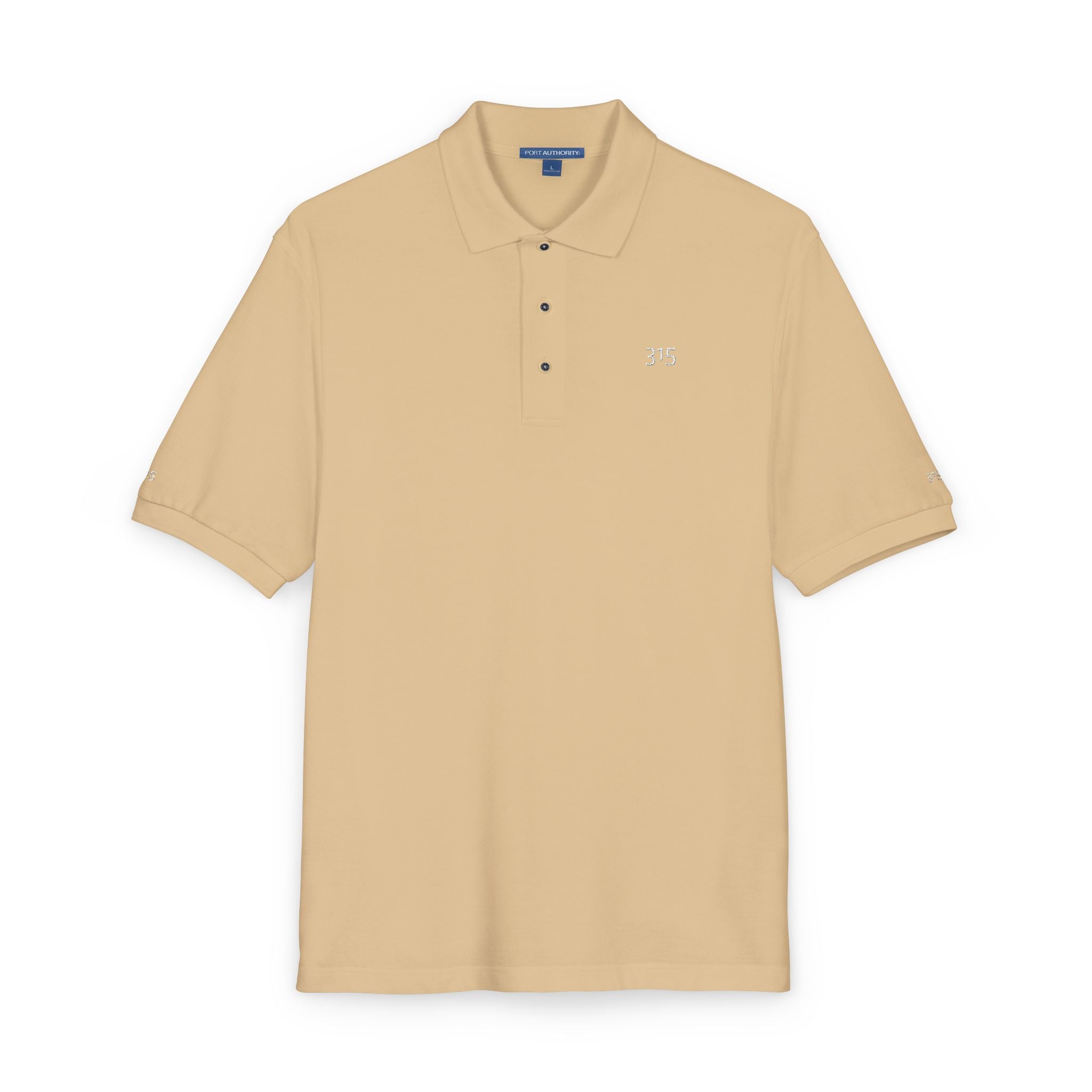 114 - Polo Style 315 Front and Sleeve Multi Color Sleek Embroidered Unisex Polo Shirt - Casual Elegance for Every Occasion