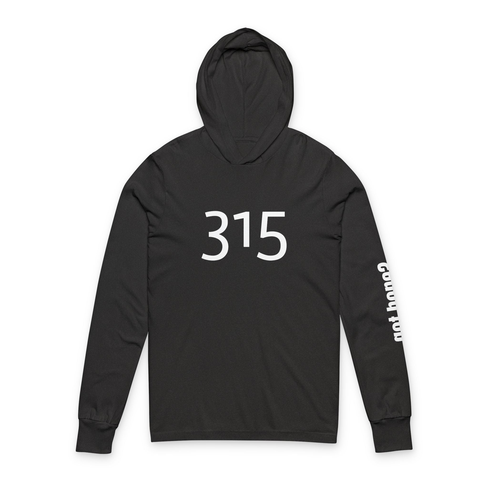 Multi Color Inspirational Unisex Hooded Long Sleeve Tee - "This Isn't the End of My Story"