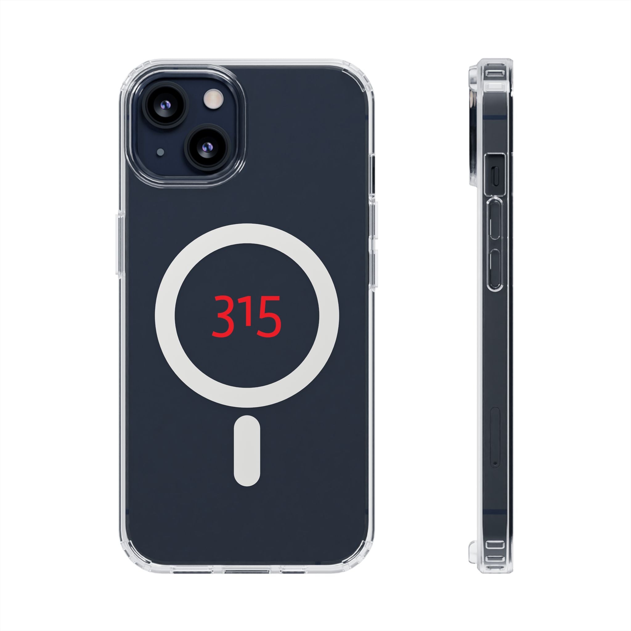 Clear Magnetic Impact Phone Case — Transparent Shockproof MagSafe-Compatible