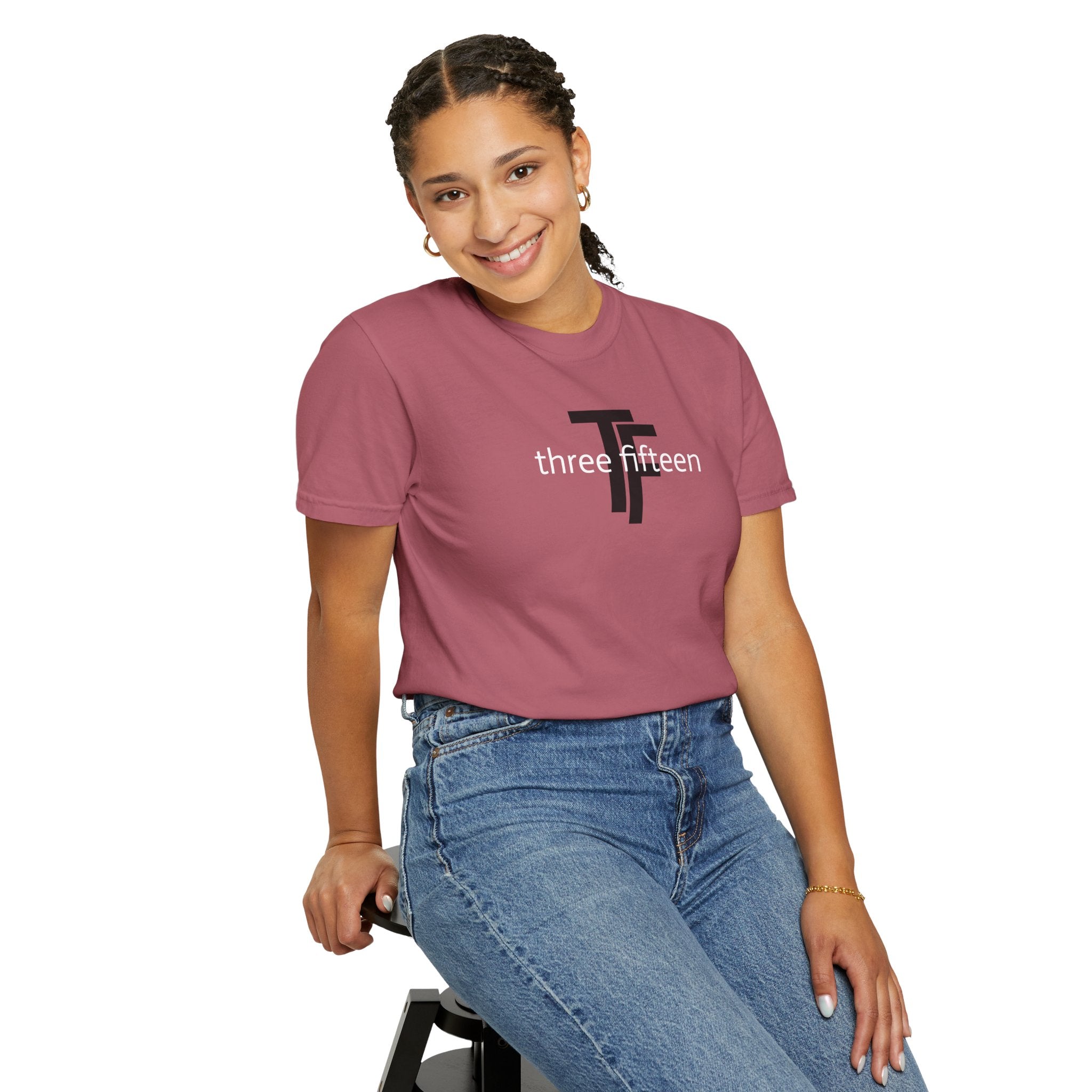 1 - 315 Basic Multi Colors TF Overlay Graphic T-Shirt