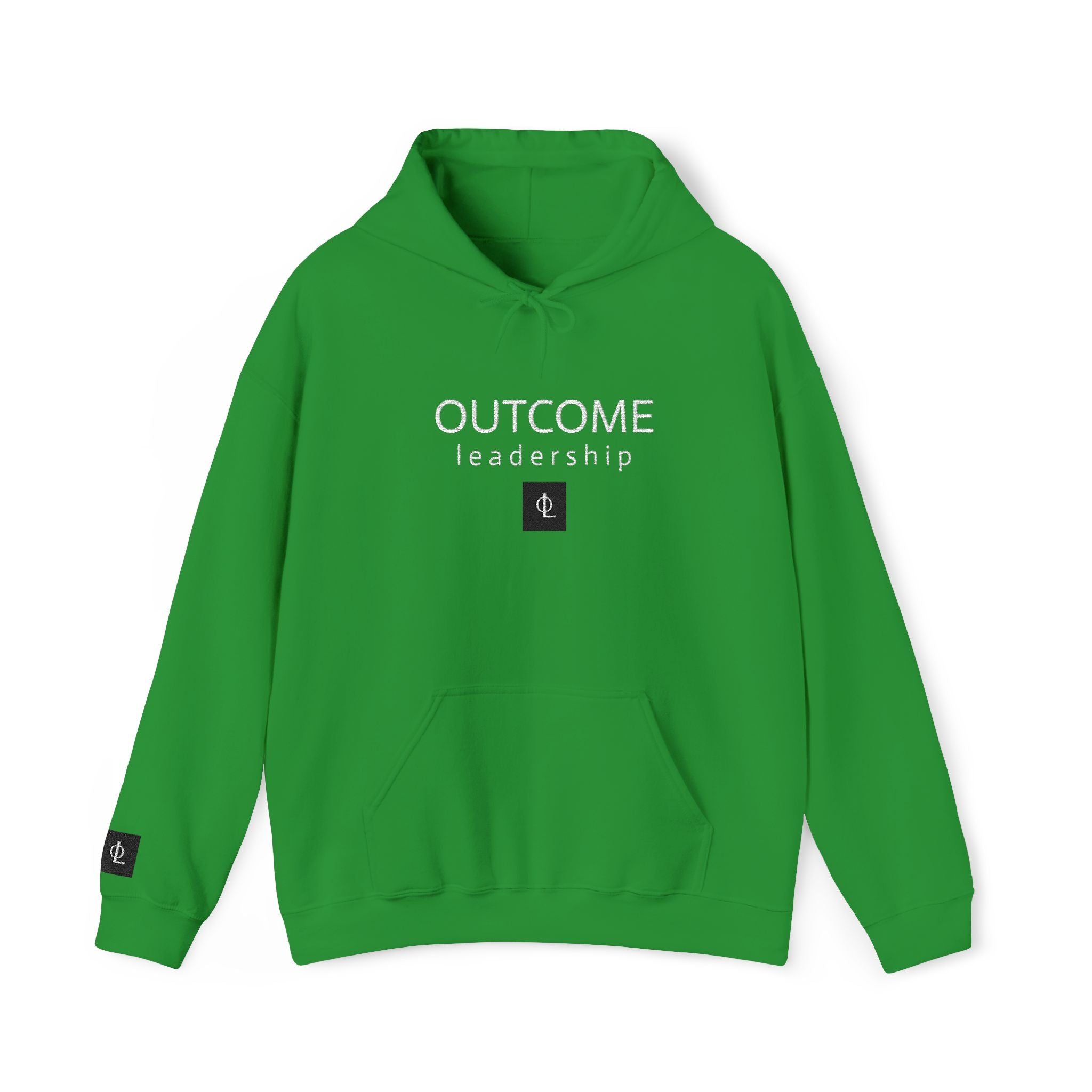 Multi Color - Outcome Leadership Hoodie — Minimal Black Square Anchor Logo Pullover