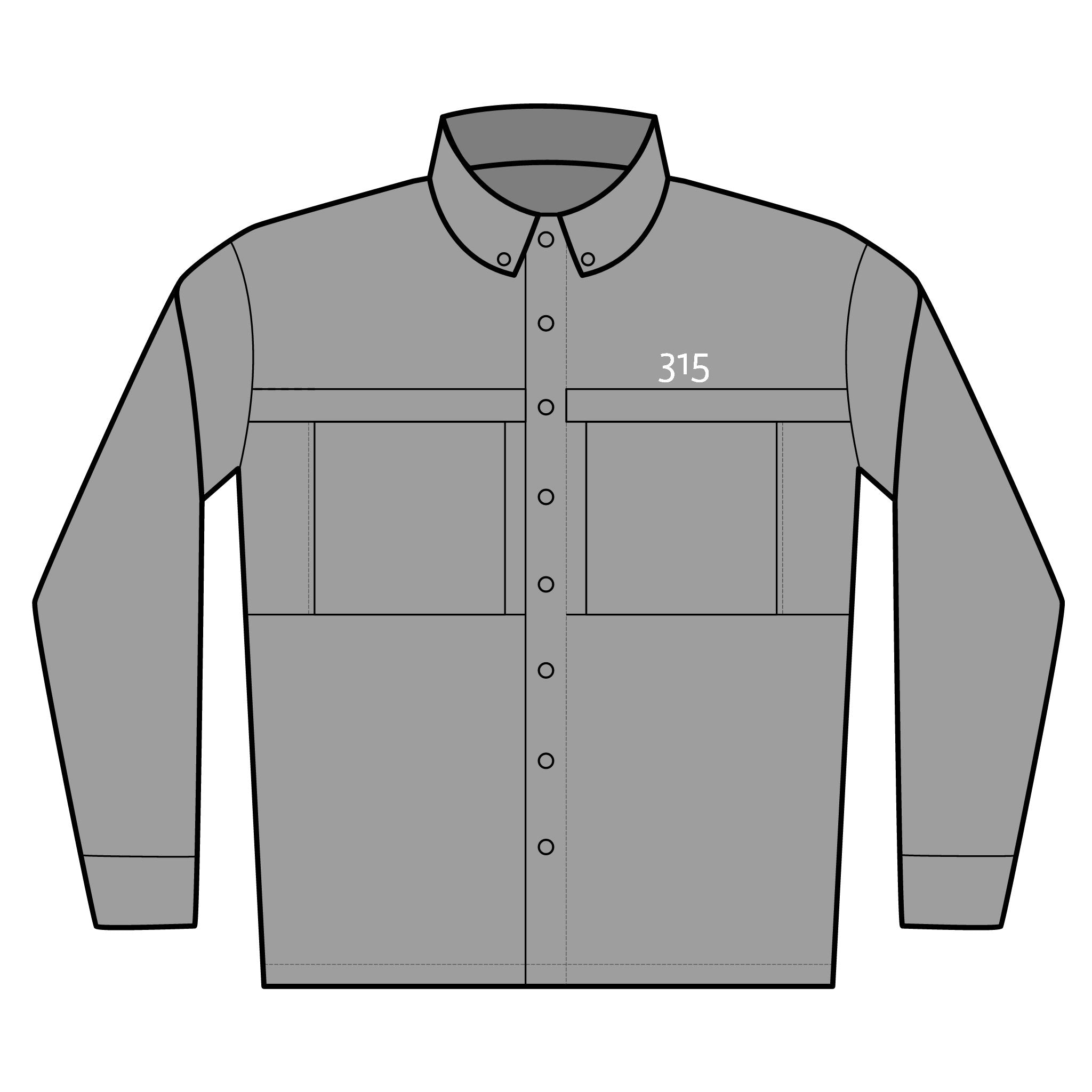 Multi Color Men's Long Sleeve UV Protection Fishing Shirt - Port Authority Embroidered