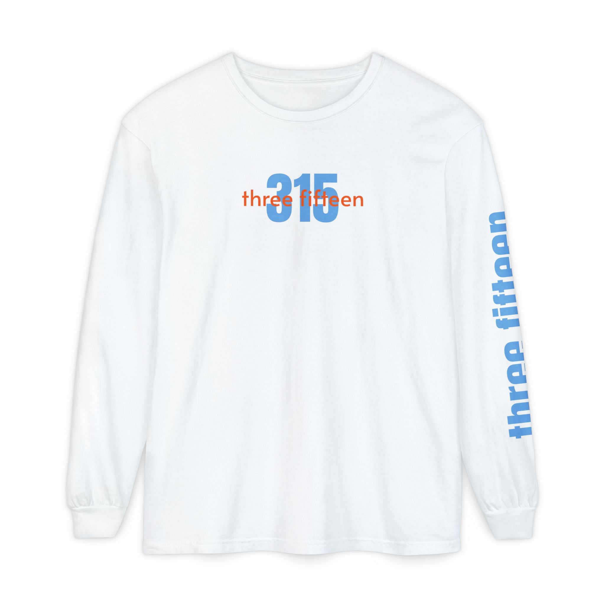 12 - Unisex Long Sleeve T-Shirt - Bold 315 Inspirational Casual Wear