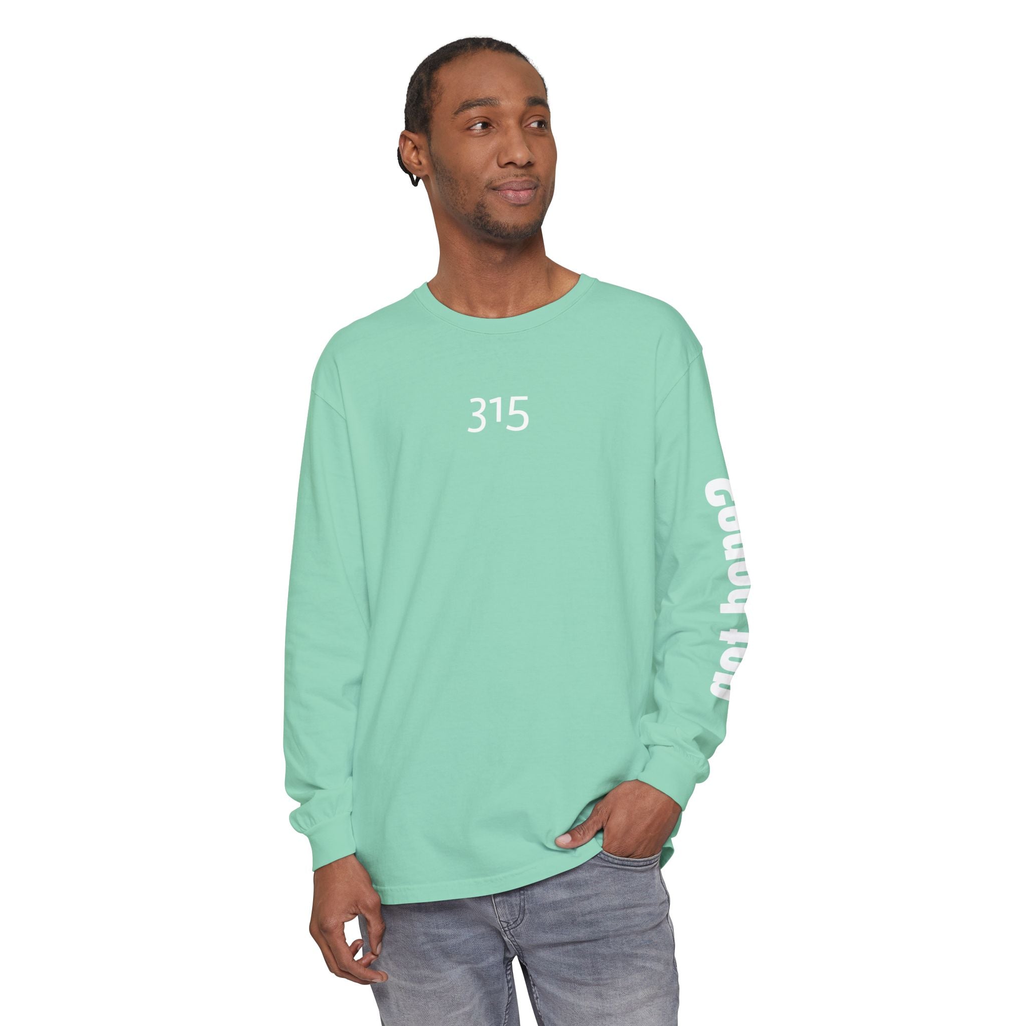 315 Ne Living Proof Unisex Long Sleeve T-Shirt - Inspirational Casual Wear