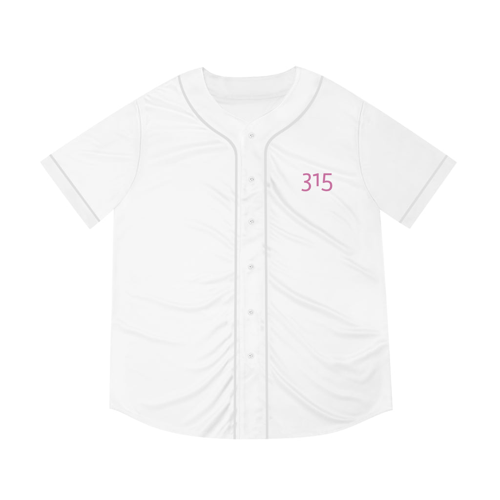Stylish Men's Baseball Jersey with Custom Number 315