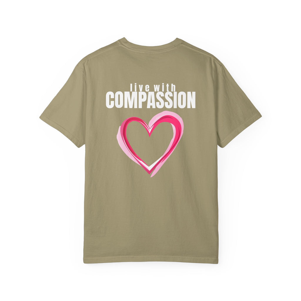 315 Multi Color - Live With Compassion - Multi Colors 315 Graphic T-Shirt