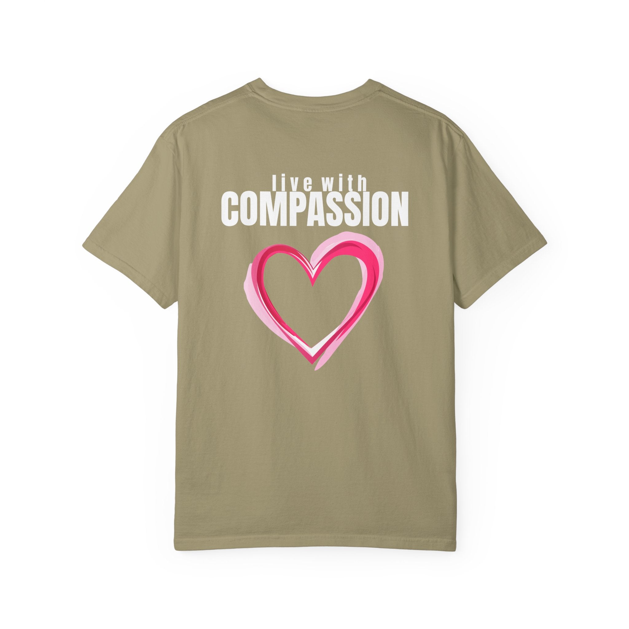 315 Multi Color - Live With Compassion - Multi Colors 315 Graphic T-Shirt