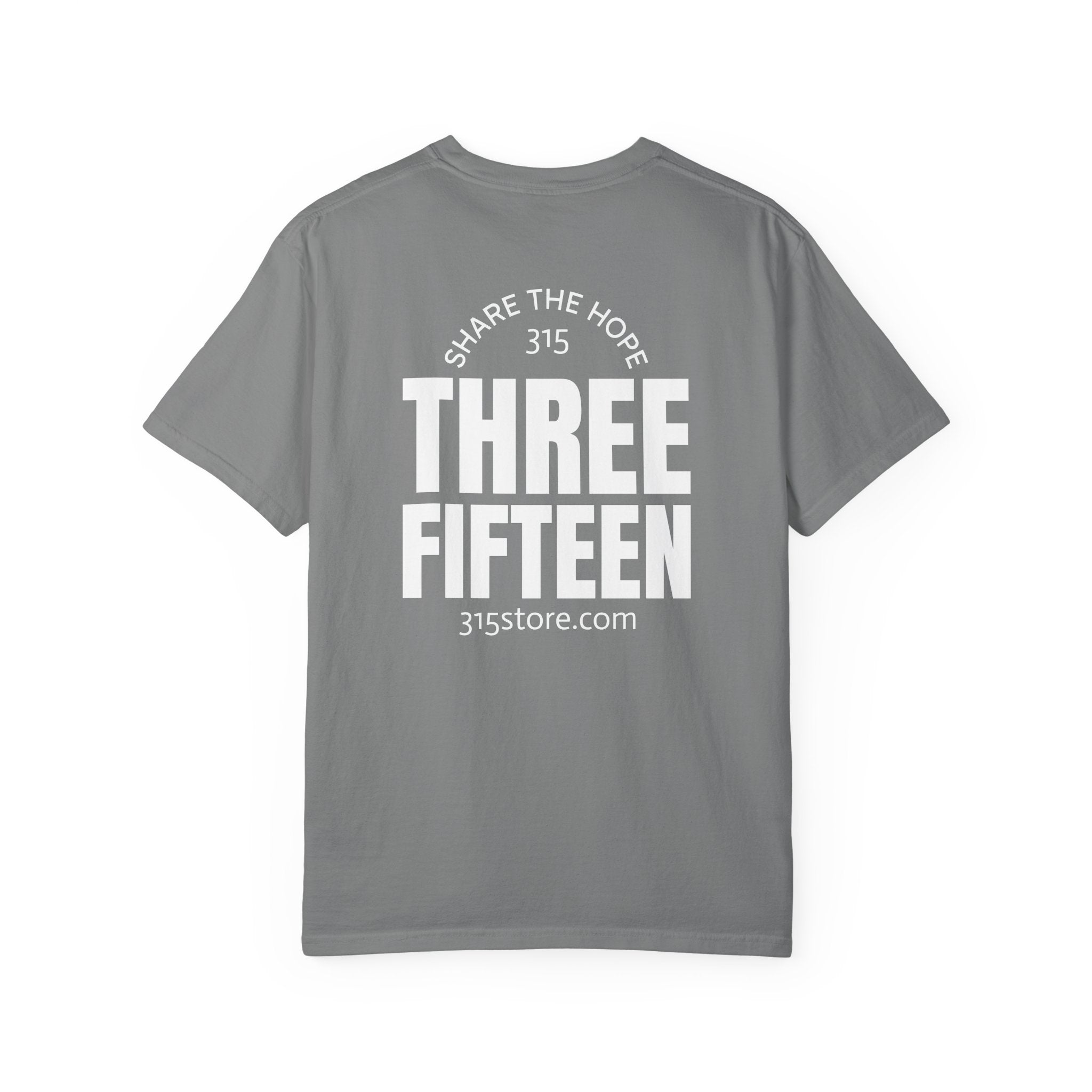 1 - Multi Colors Share the Hope Three Fifteen Graphic T-Shirt