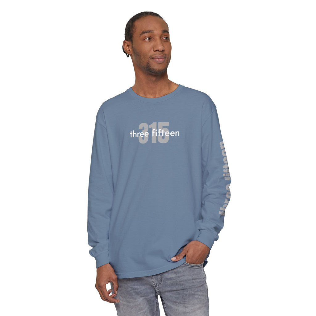 12 - Unisex Long Sleeve T-Shirt - Bold 315 Inspirational Casual Wear