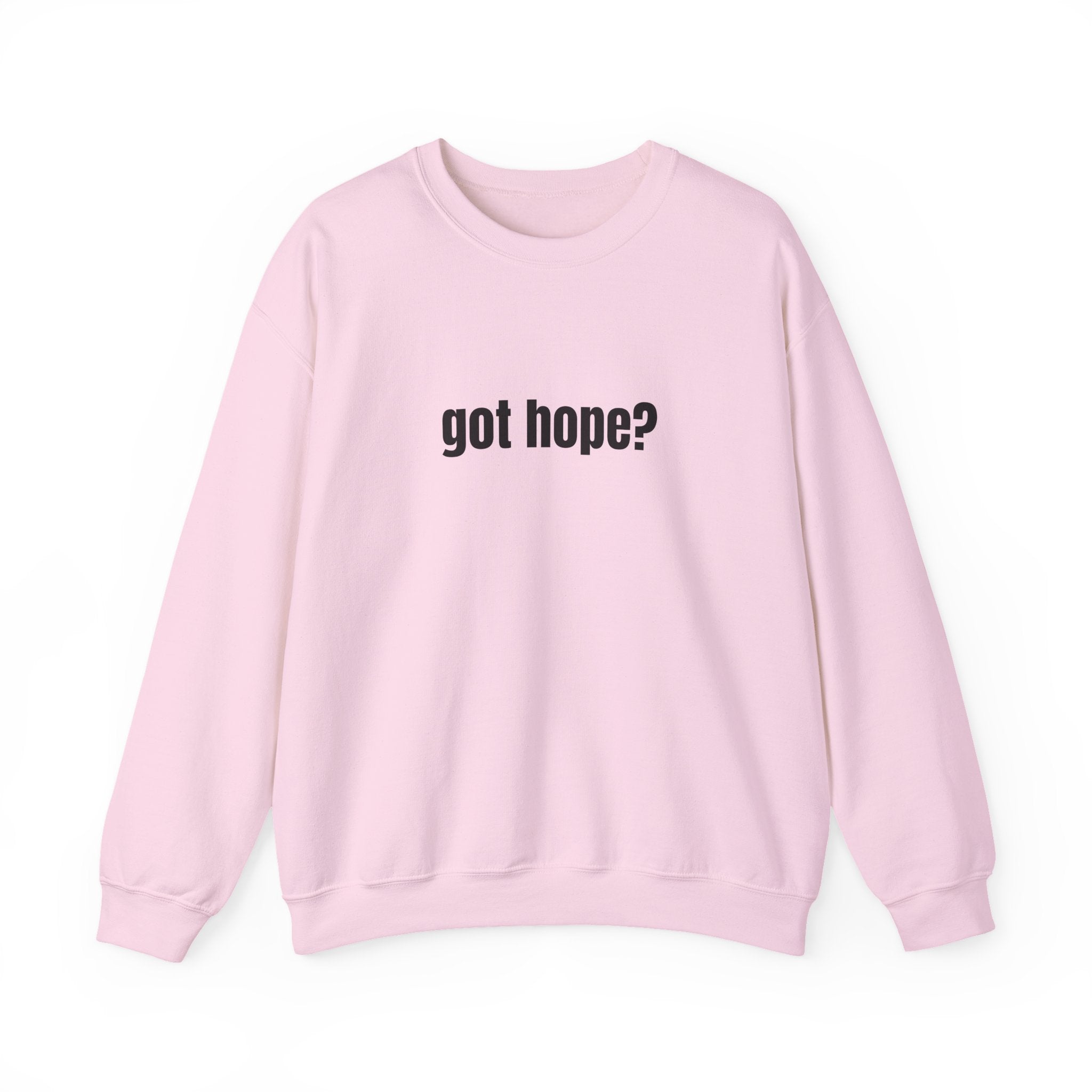 Multi Colors "This Isn't the End of My Story" Inspirational Crewneck Sweatshirt - "Got Hope?" & "This Isn't The End of My Story"