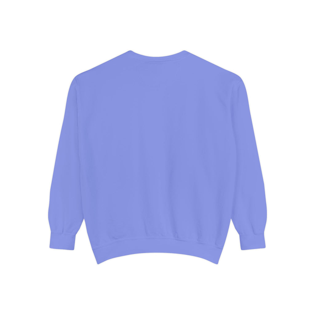 15 - Multi Color Hope Matters Embroidered Minimalist Logo Sweatshirt — White Crewneck Casual Pullover