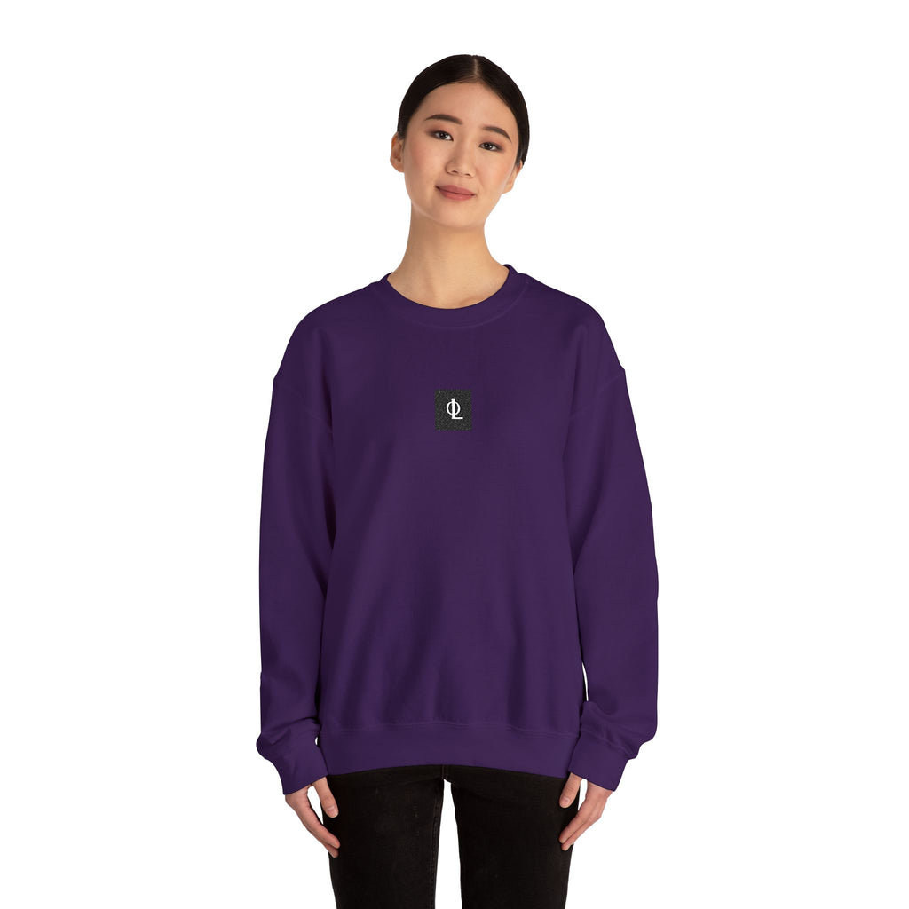 Outcome Leadership Crewneck Sweatshirt — Motivational Black Pullover