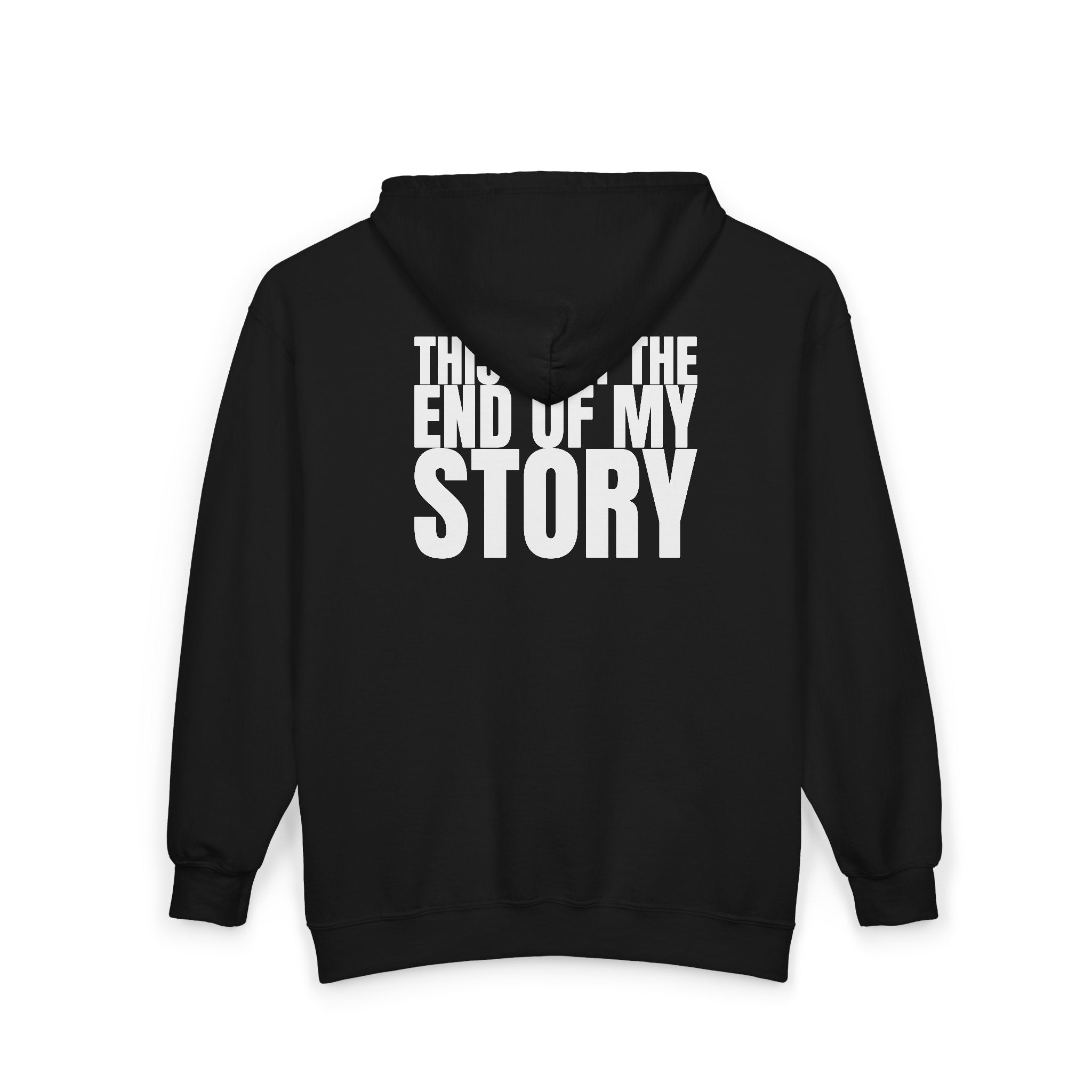Multi Color Inspirational Quote Full Zip Hoodie