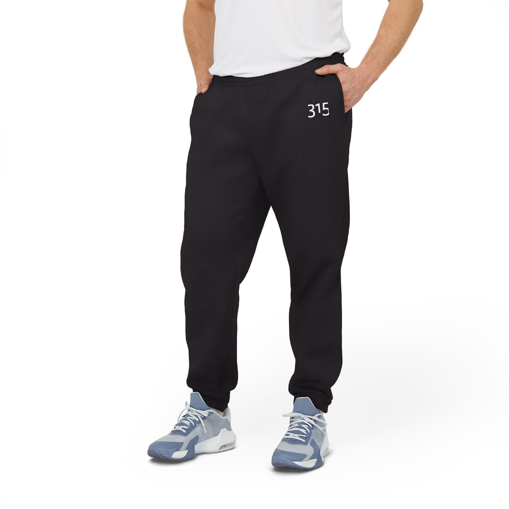 Multi Color Unisex Fleece Joggers - Cozy Comfort with 315 Design