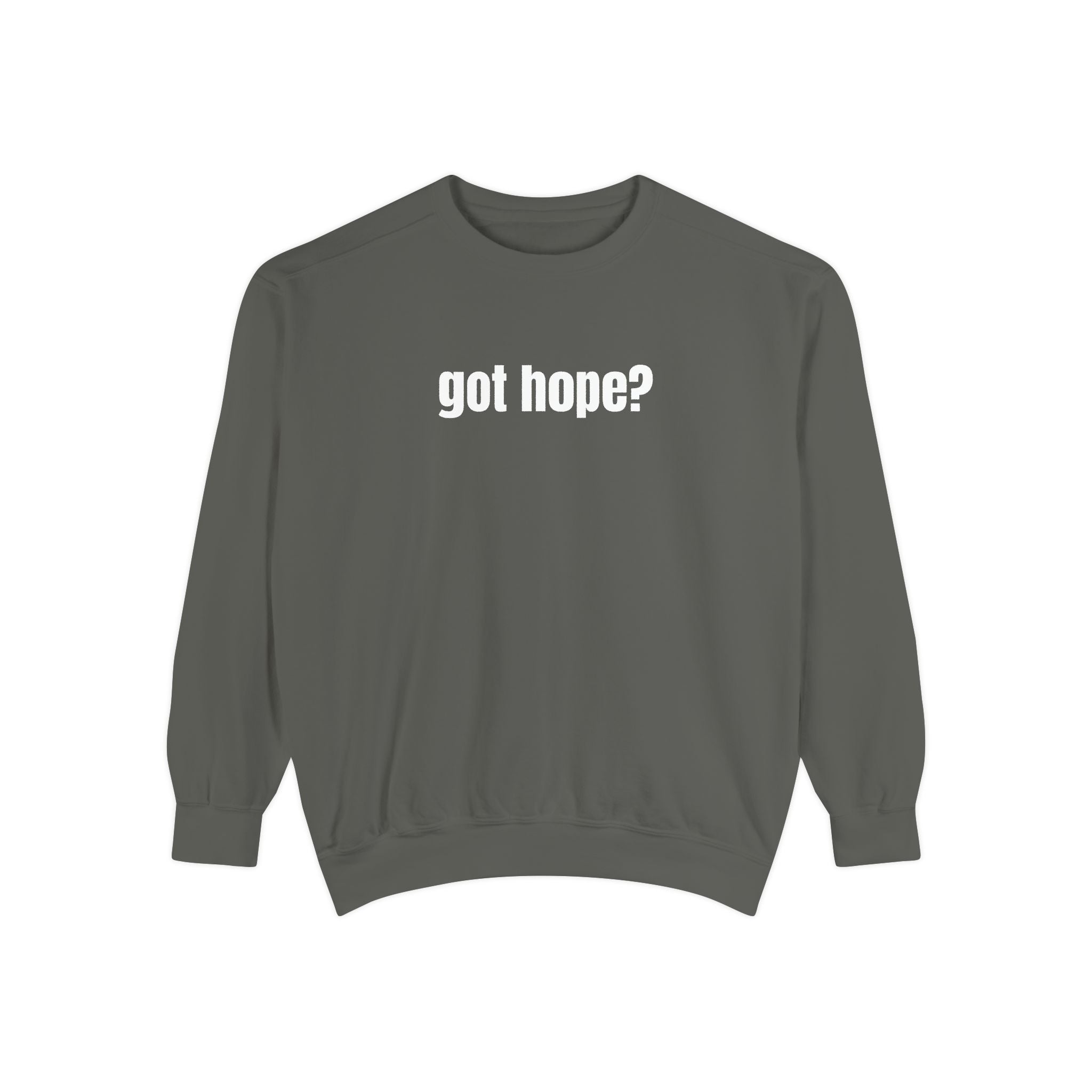15 - Got Hope - Multi Color Cozy “A Helping Hand” Unisex Garment-Dyed Sweatshirt for Everyday Comfort