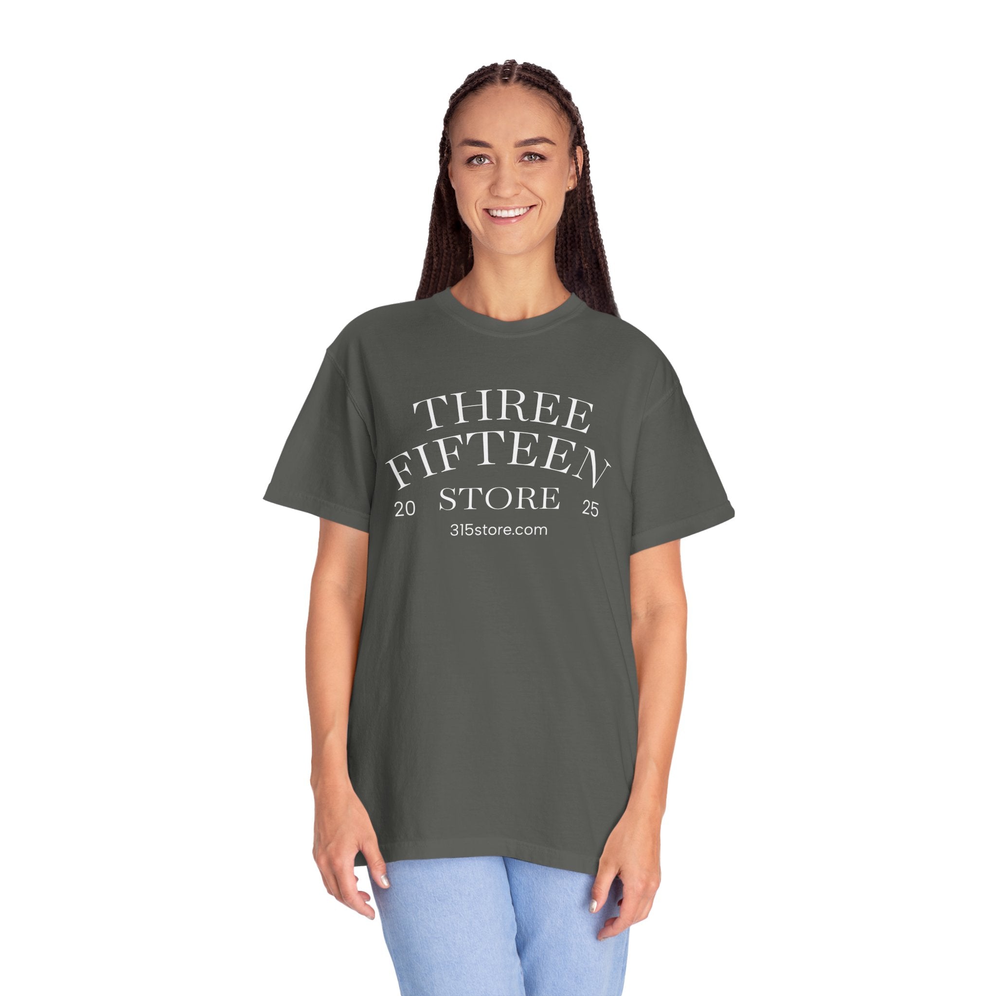 11 - Three Fifteen Store Plain Back Multi Colors Graphic T-Shirt