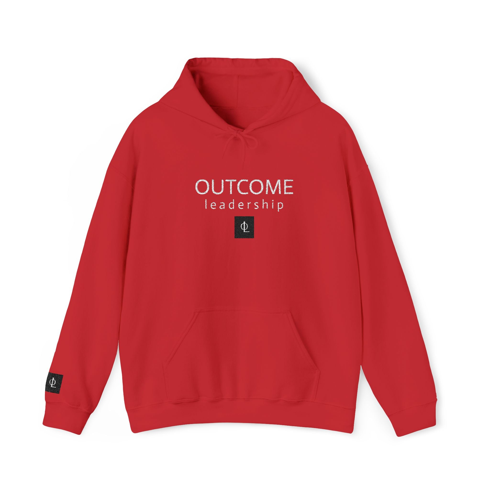 Multi Color - Outcome Leadership Hoodie — Minimal Black Square Anchor Logo Pullover