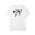 01 - Multi Colors “Go Into the World” Graphic T-Shirt