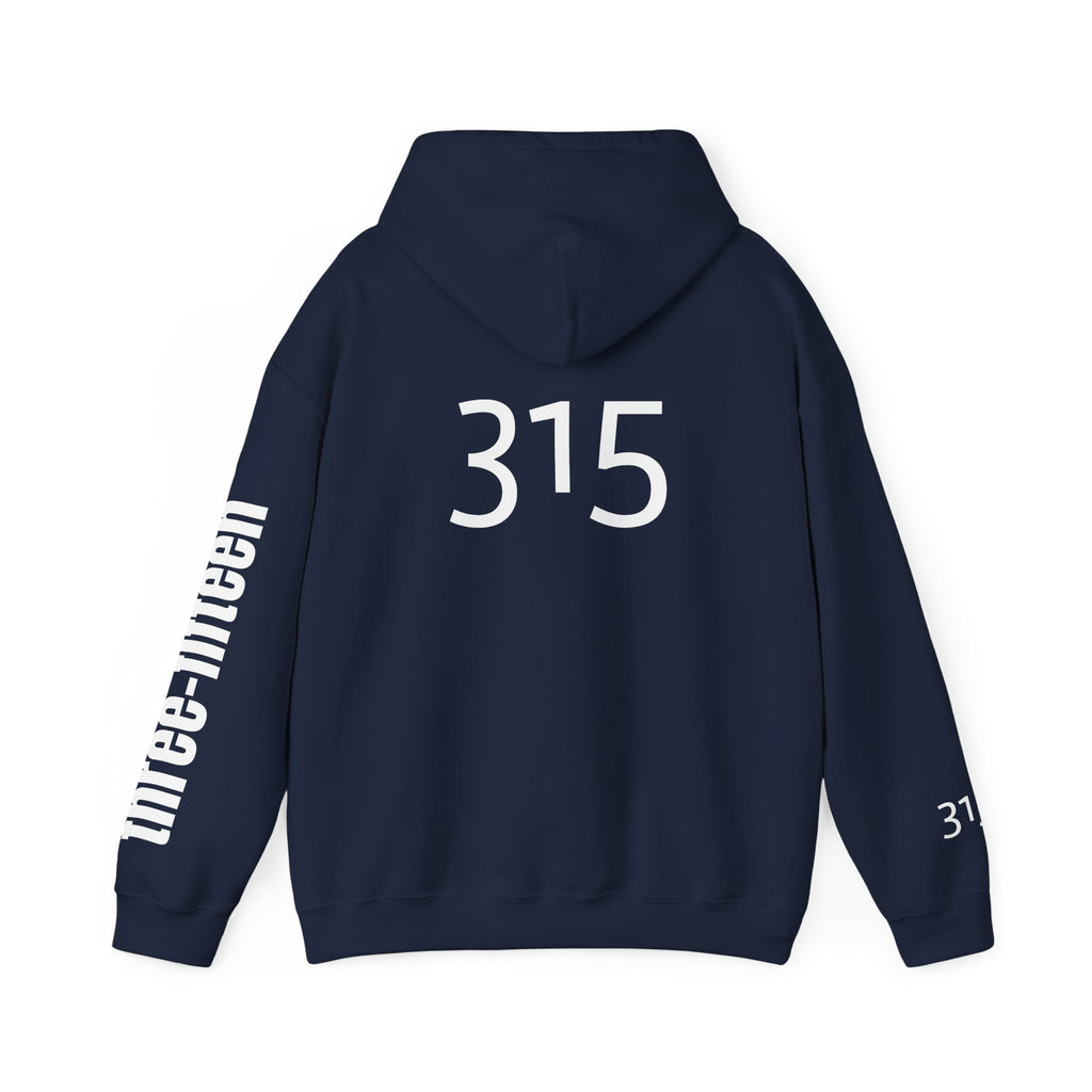 Multi Color Three-Fifteen Inspirational Quote Hoodie - This Isn't The End Of My Story