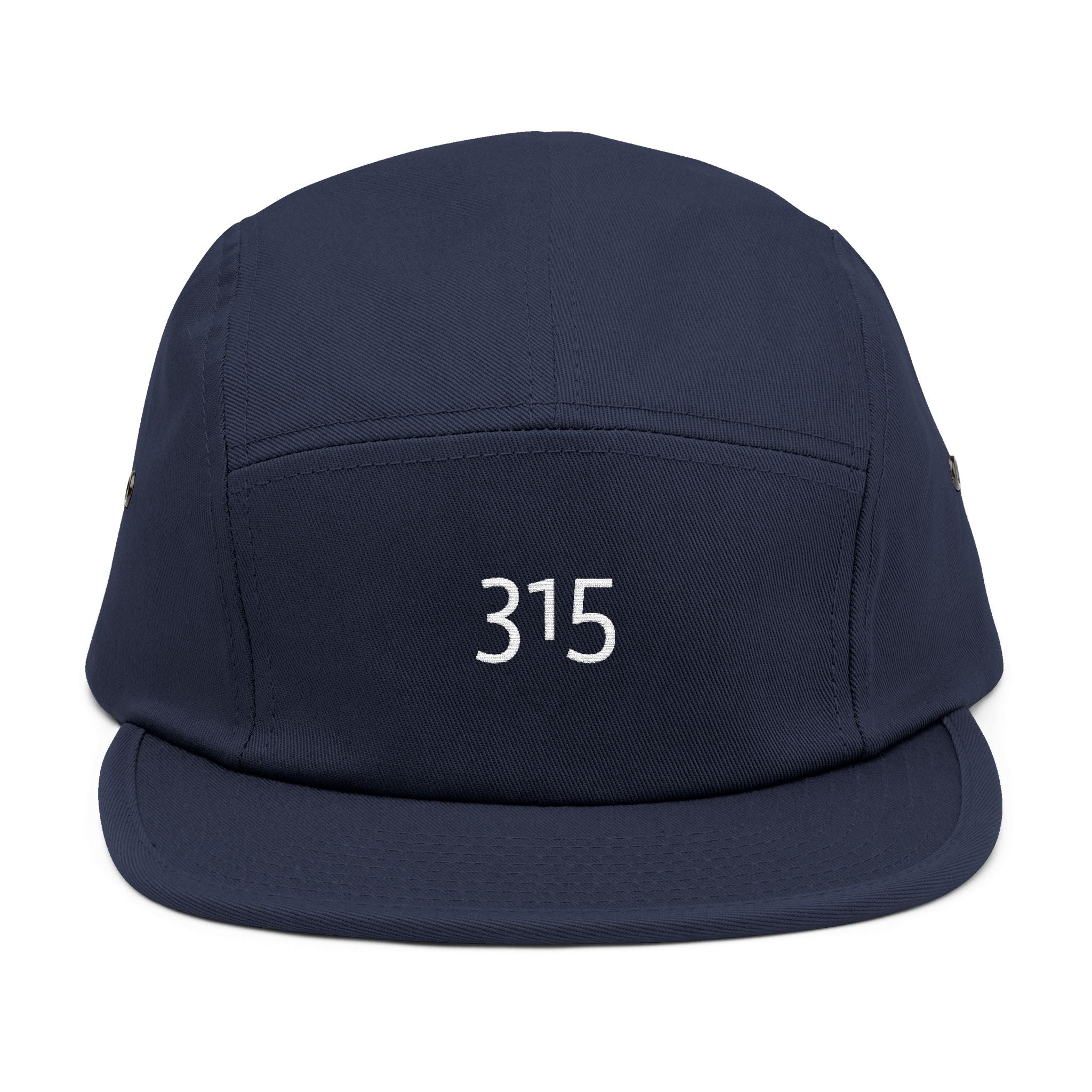 Embroidered 5 Panel Cap - Casual Streetwear with Unique Design (315)