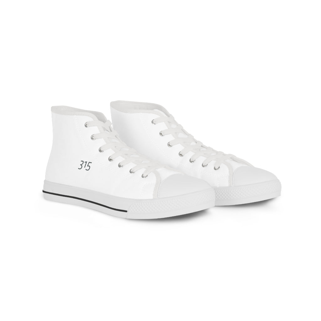 Classic Men's High Top Sneakers - Timeless Style & Comfort