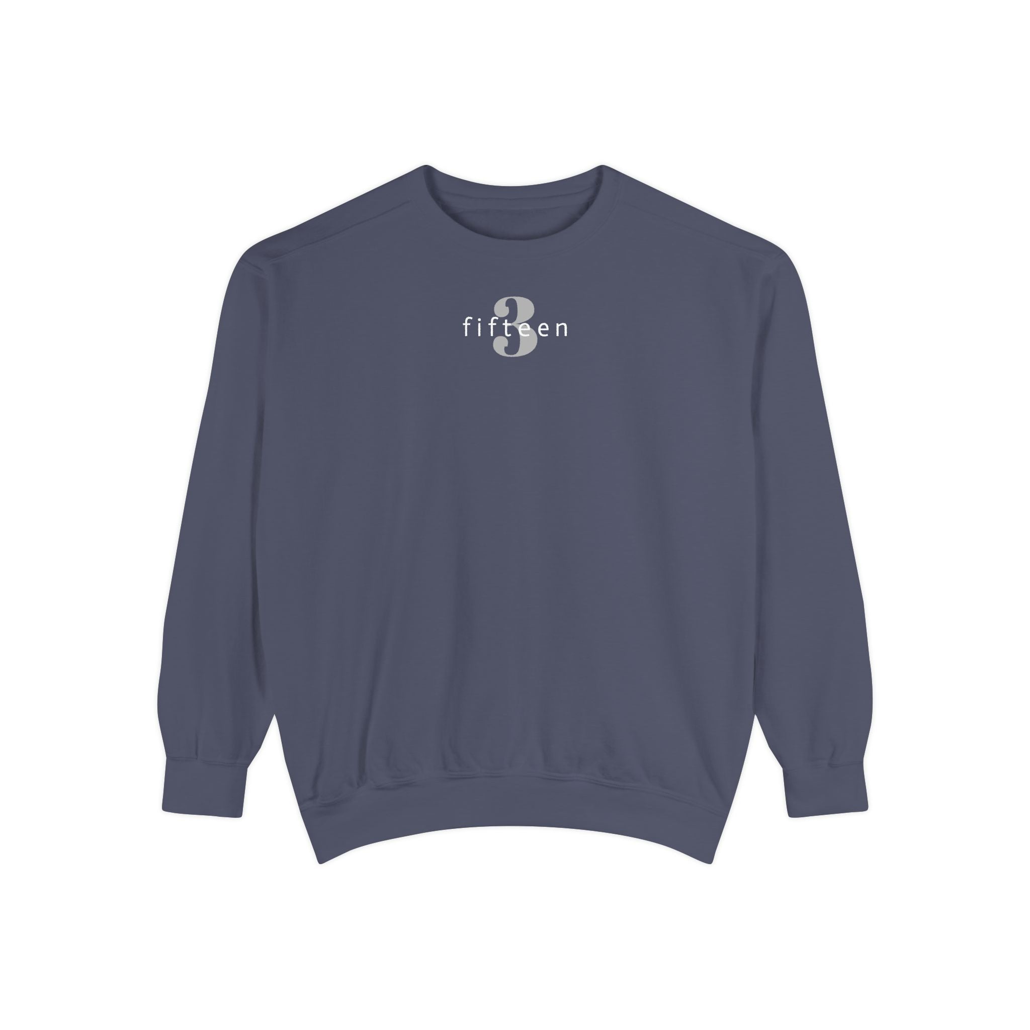 15 - Sweatshirt Bold 315 Multi Color - Embroidered Minimalist Logo Sweatshirt —Crewneck Casual Pullover
