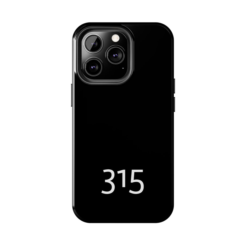 36 - Phone case 315 Tough Phone Case — Motivational Black Protective Cover