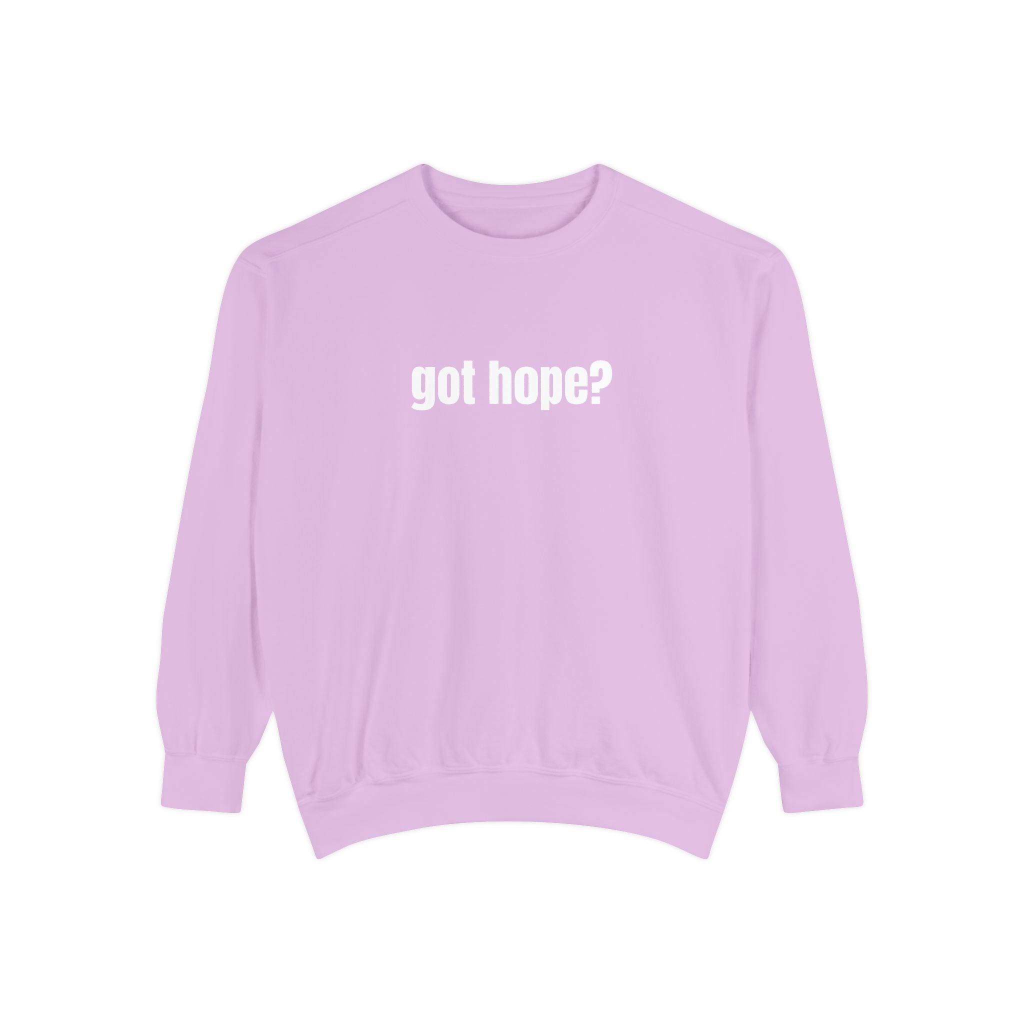 Got Hope - Multi Color Cozy “From the Inside Out” Unisex Garment-Dyed Sweatshirt for Everyday Comfort