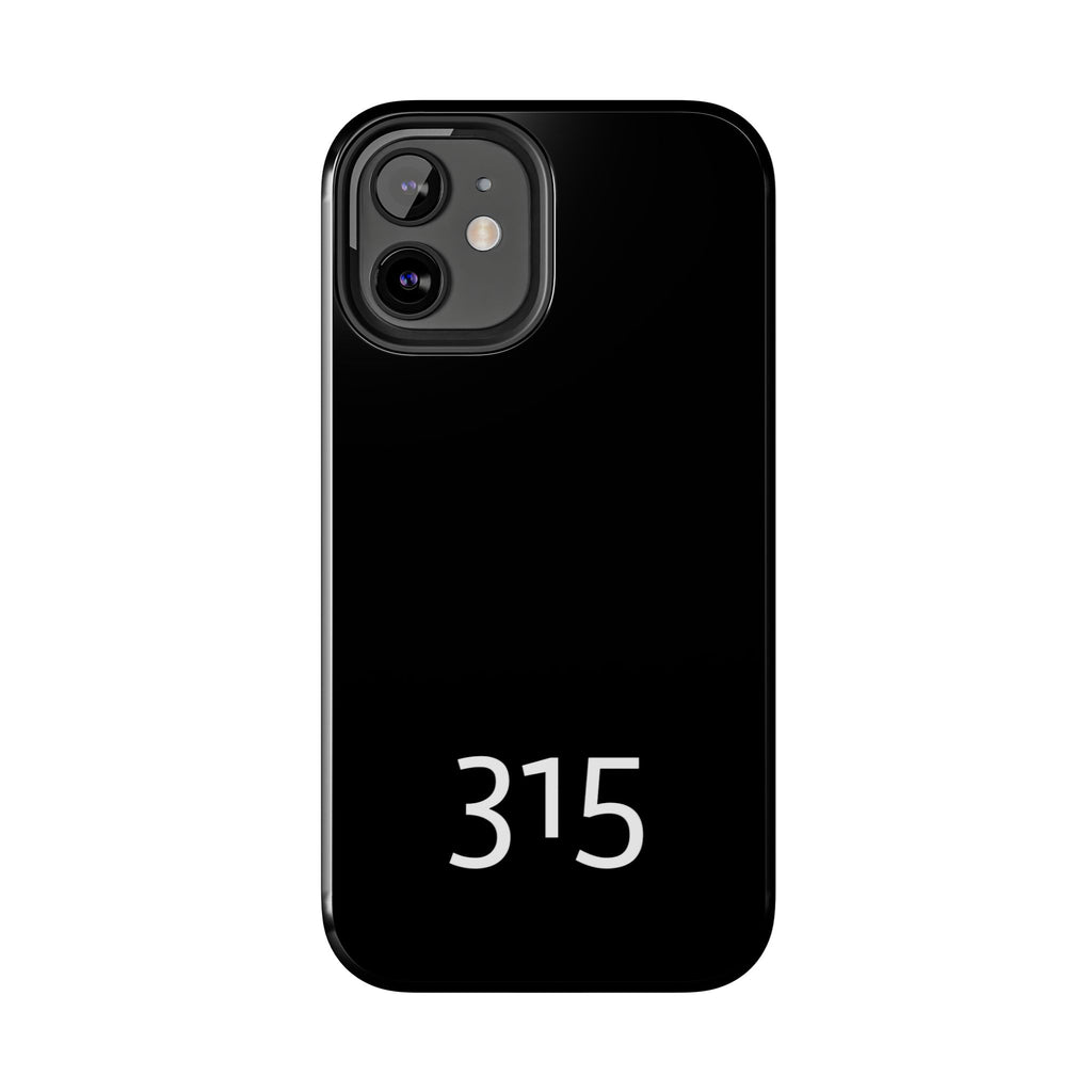 36 - Phone case 315 Tough Phone Case — Motivational Black Protective Cover