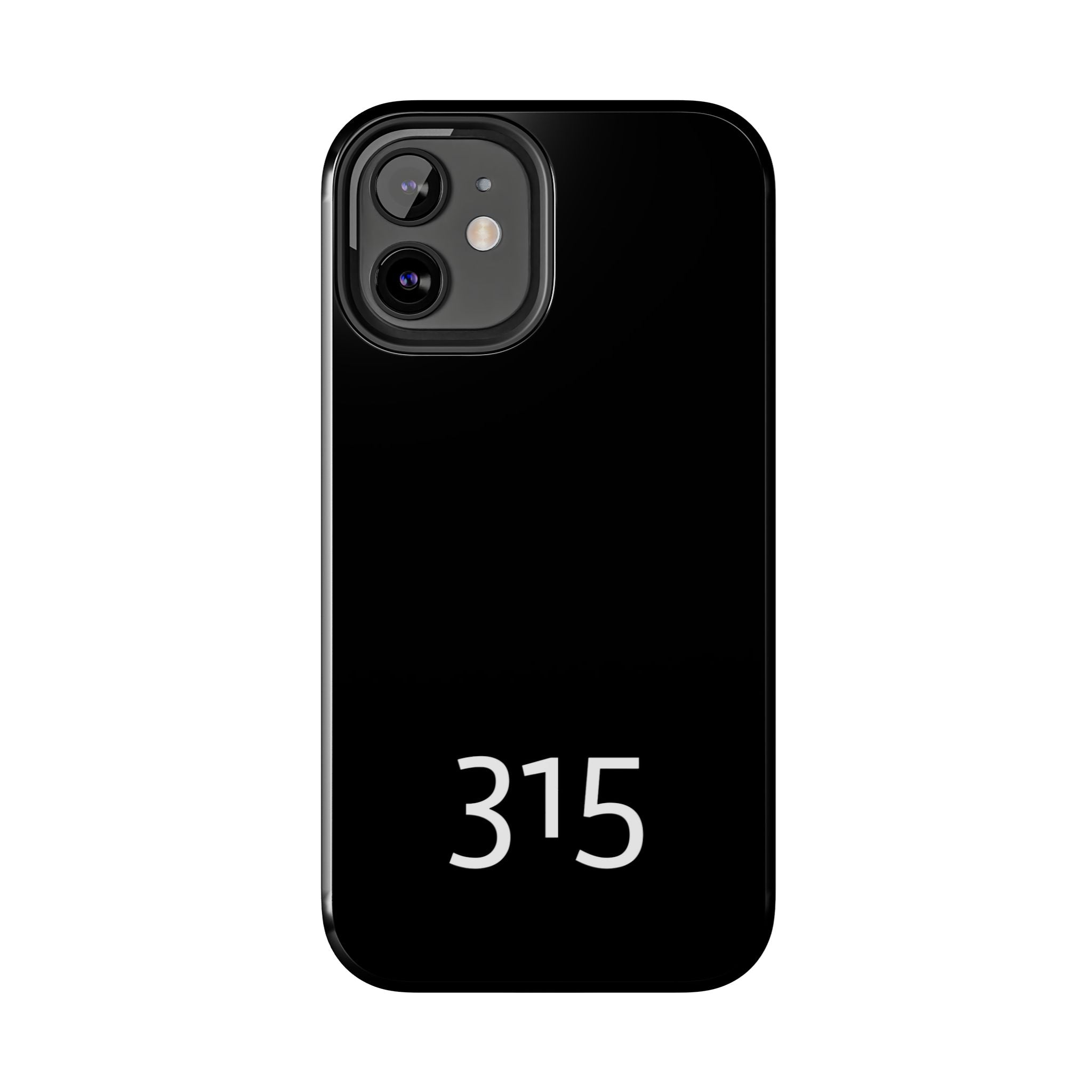 36 - Phone case 315 Tough Phone Case — Motivational Black Protective Cover