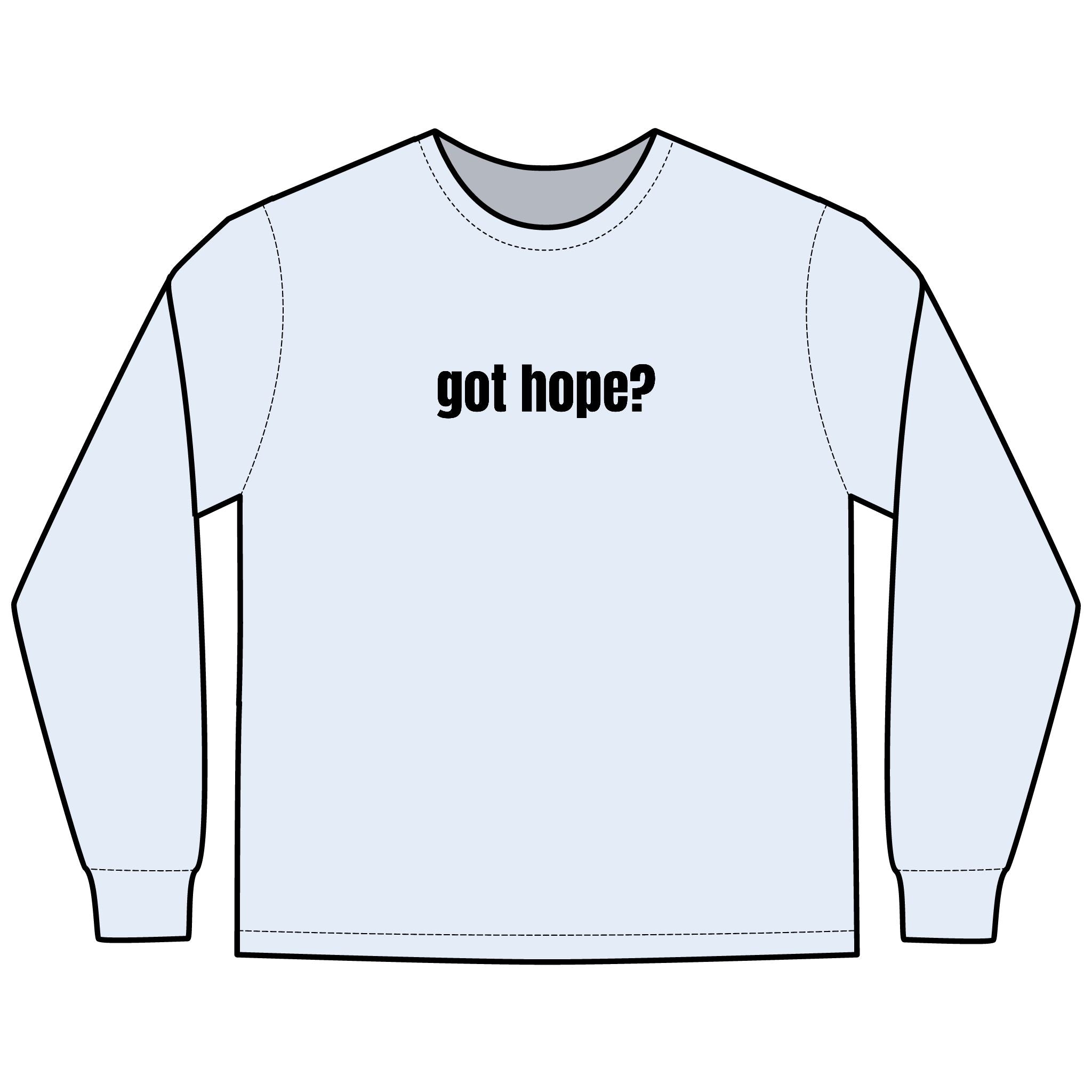 From the Inside Out Multi Colors Hanes Garment-Dyed Long Sleeve T-Shirt with 315 Print