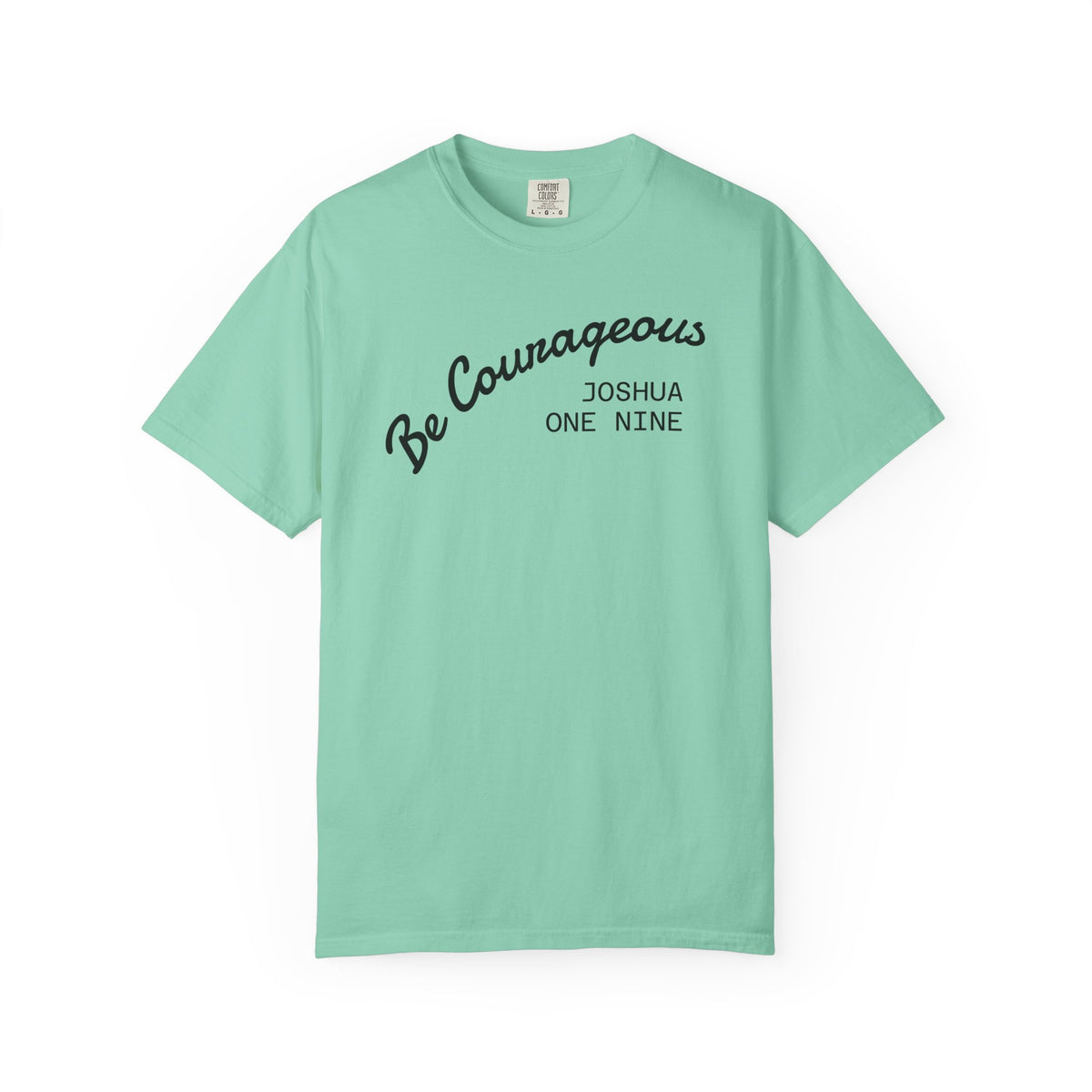01 - Courageous Joshua One Nine Multi Colors Graphic T-Shirt
