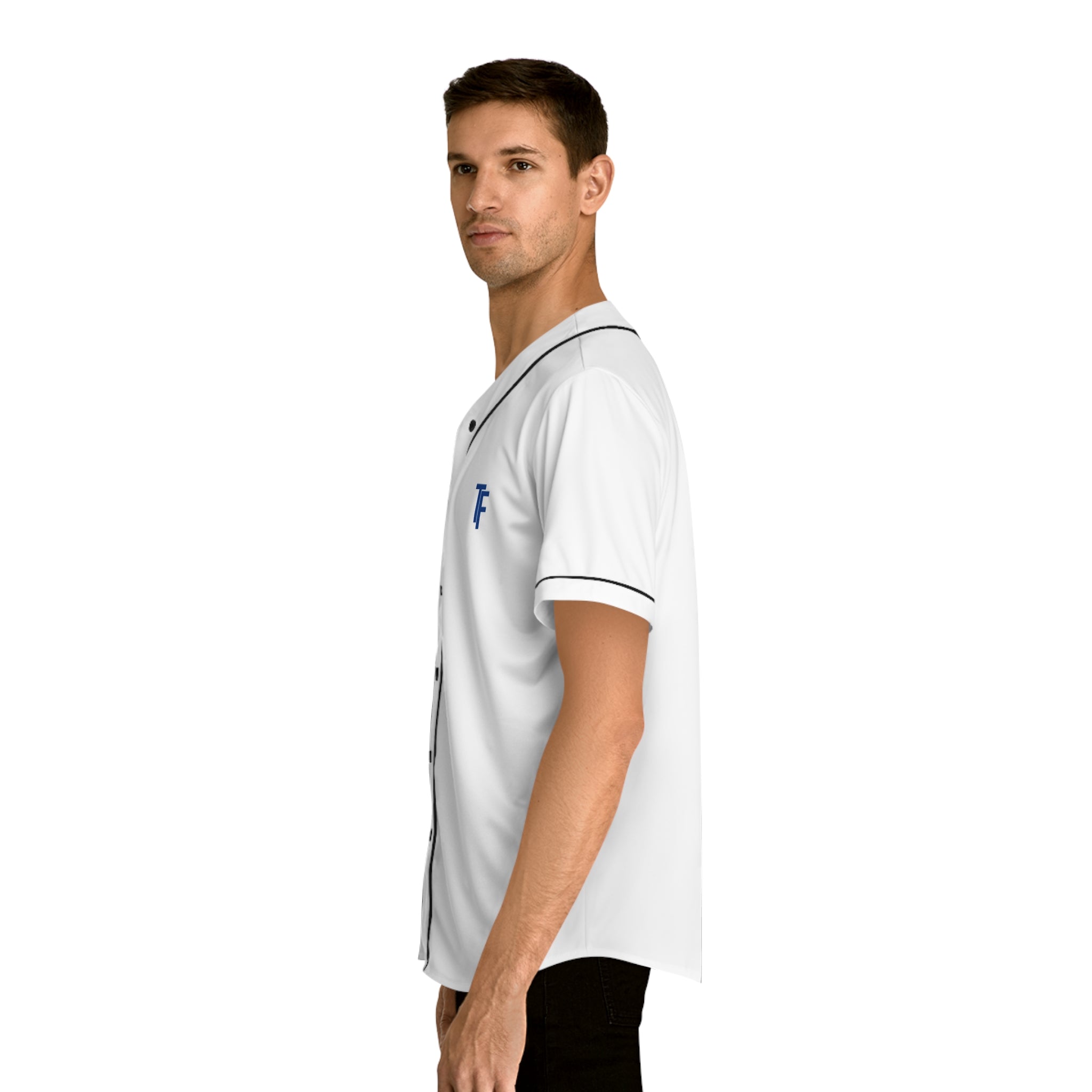 112 - TF Stylish Men's Baseball Jersey with Custom Number 315